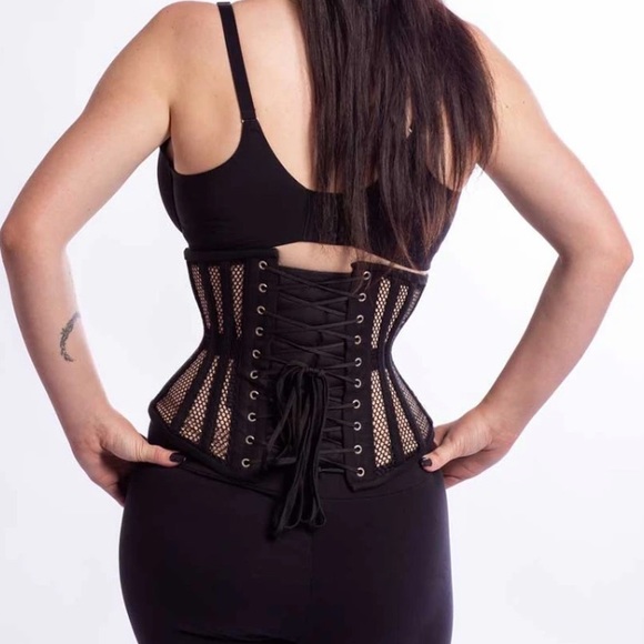 🚨SOLD🚨Mesh Romantic Curve Standard Underbust Corset : CS-411 Celebrity corset! - Picture 2 of 11